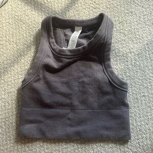 Alo Yoga cropped high neck tank